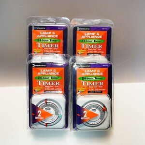 4 NIB Timers TN111C  Intermatic Plug‑in Mechanical